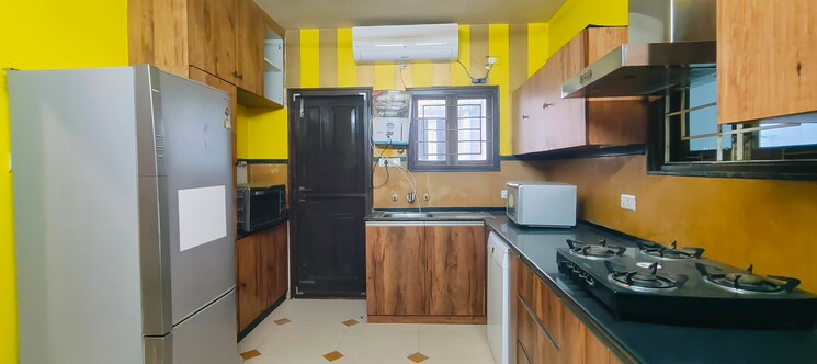 Kitchen, aparna-shangri-la 4 Bedroom 4000 Sq.Ft. Villa In Gachibowli Hyderabad 7948784
