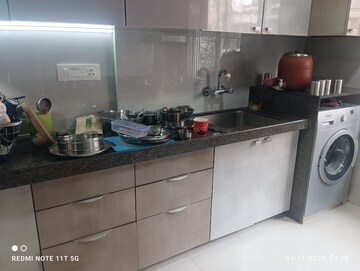 Kitchen in 3 BHK Apartment at Vrindavan CHS Sion, Sion East – for Rent