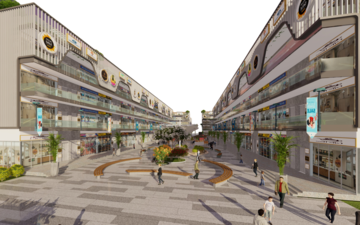  Shop – Exterior View View at Auric Universal Square, Sector 79 - for Sale