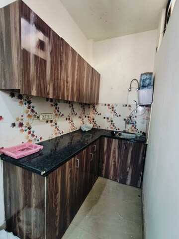 Kitchen in 1 BHK Builder Floor at Ansal Sushant Lok I, Sector 43 – for Rent