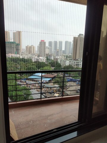 Balcony in 2 BHK Apartment at K Raheja Raheja Residency, Malad East – for Rent