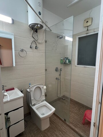 Attached Bathroom in 3.5 BHK Apartment at Godrej Summit, Sector 104 – for Rent