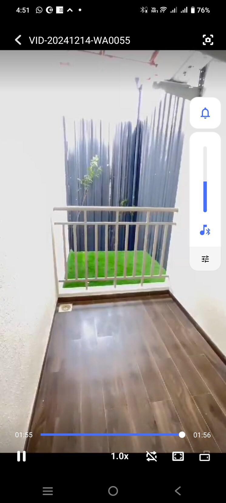 Balcony, mangalam-miraya 2 Bedroom 980 Sq.Ft. Apartment In Moshi Pune 7949445