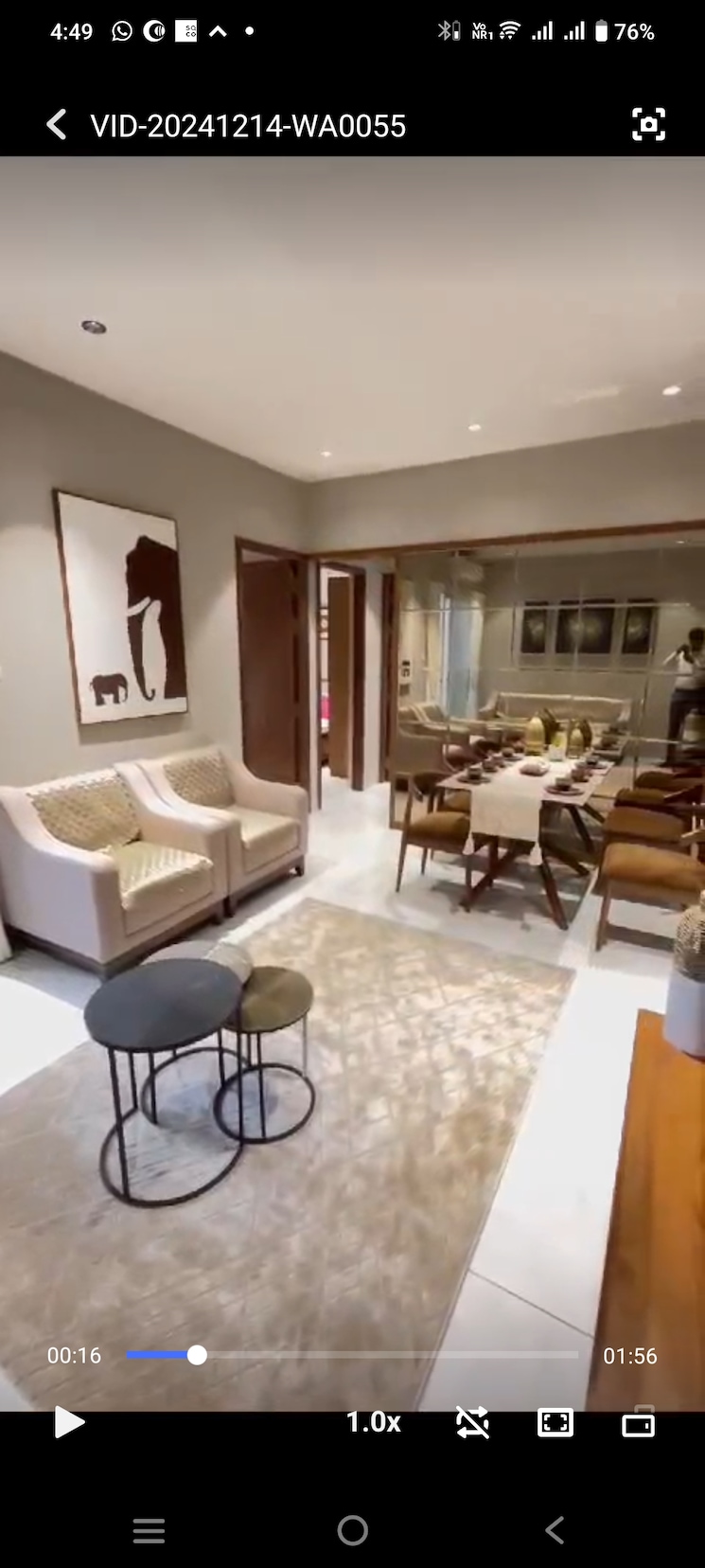 Master Bedroom, mangalam-miraya 2 Bedroom 980 Sq.Ft. Apartment In Moshi Pune 7949445