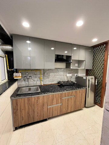 Kitchen in 3 BHK Apartment at Panchkula Urban Estate – for Sale