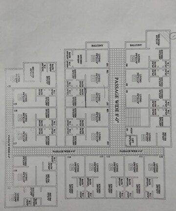 Floor Plan in 1 RK Apartment at Virar East – for Sale