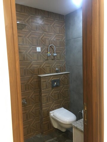 Bathroom in 3 BHK Builder Floor at Paschim Vihar – for Rent