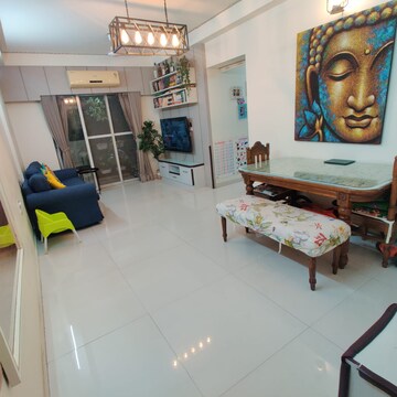 Living Room in 3 BHK Apartment at Panchkula Urban Estate – for Sale