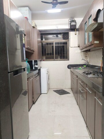 Kitchen in 3 BHK Apartment at Tharwani Heritage, Kharghar Sector 7 – for Rent