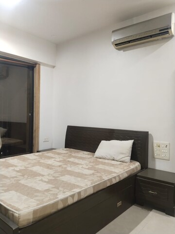 Bedroom in 3 BHK Apartment at Tharwani Heritage, Kharghar Sector 7 – for Rent