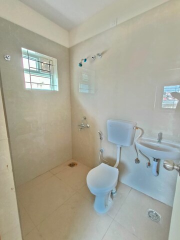 Bathroom in 2 BHK Apartment at Majestique Towers East Phase 1, Kharadi – for Rent