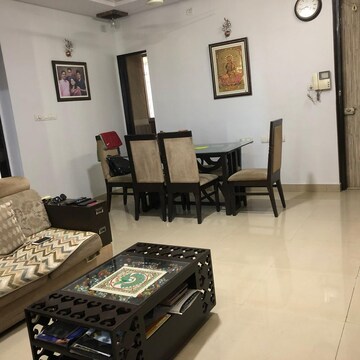 Master Bedroom in 3 BHK Apartment at Rustomjee Athena, Majiwada – for Rent