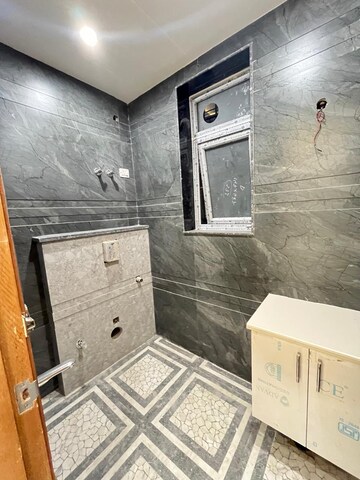 Bathroom in 3 BHK Builder Floor at Vasant Kunj – for Rent