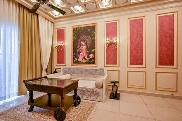Living Room in 1 BHK Apartment at Prestige Song Of The South, Yelenahalli – for Sale