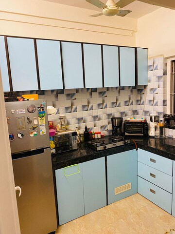 Kitchen in 1 BHK Apartment at Bandra West – for Rent
