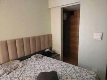 Bedroom in 2 BHK Apartment at Lodha Quality Home Tower 5, Balkum Pada – for Rent