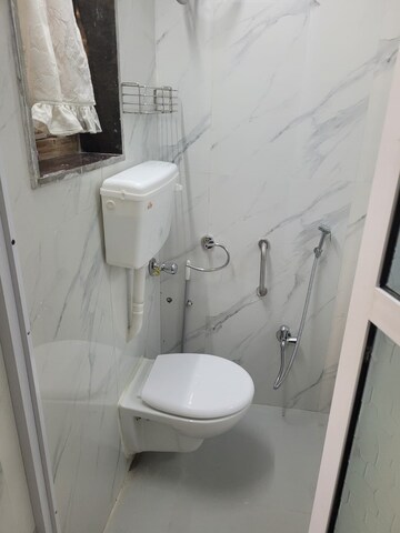 Bathroom in 1 RK Apartment at Bandra West – for Rent