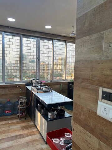 Kitchen in 3 BHK Apartment at Bandra West – for Rent