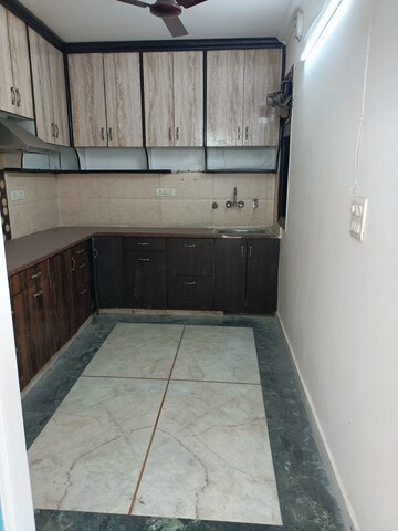Kitchen in 3 BHK Builder Floor at Nirman Vihar – for Rent