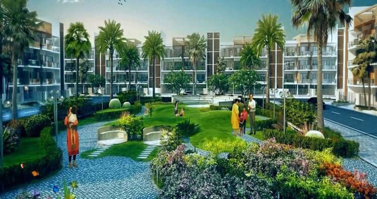 Garden, smart-world-orchard 2 Bedroom 1150 Sq.Ft. Apartment In Sector 61 Gurgaon 7950628