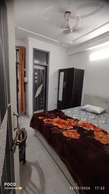 Bedroom in 1 BHK Builder Floor at Vasant Kunj – for Rent
