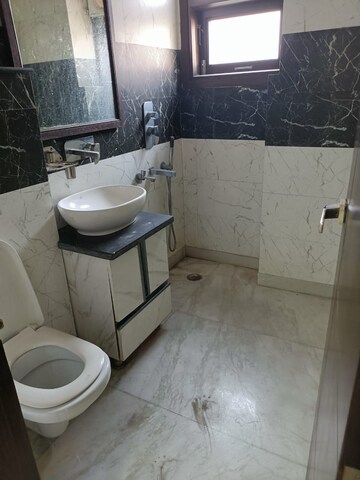 Bathroom in 2 BHK Builder Floor at Preet Vihar – for Rent