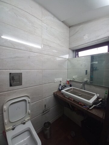 Bathroom in 2 BHK Apartment at Bandra West – for Rent