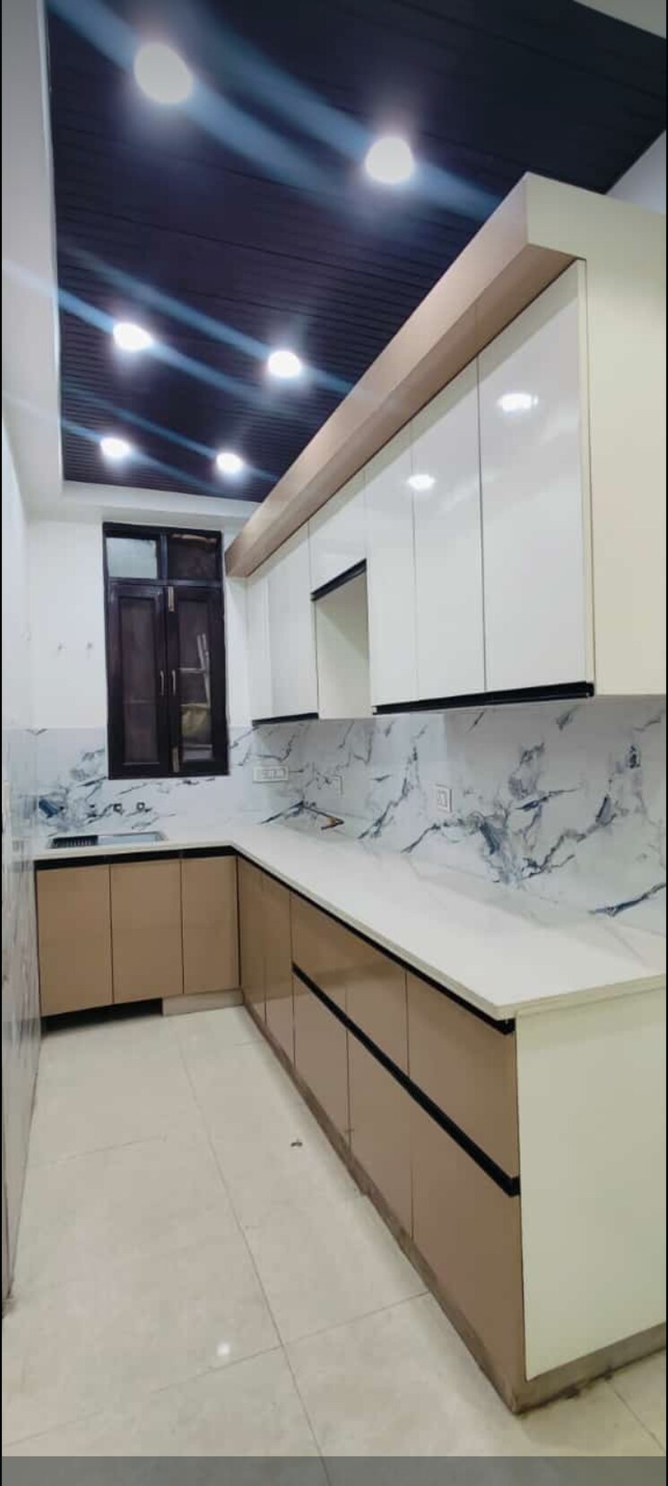 Kitchen, divyansh-onyx-phase-2 2 Bedroom 850 Sq.Ft. Builder Floor In Gyan Khand Ghaziabad 7950935