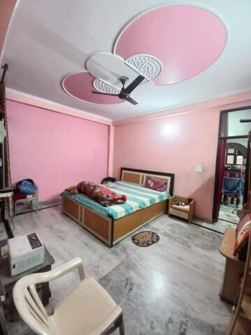 Bedroom in 3 BHK Builder Floor at Swaran Jayanti Puram – for Sale