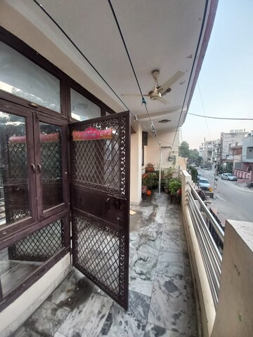 Balcony in 3 BHK Builder Floor at Swaran Jayanti Puram – for Sale
