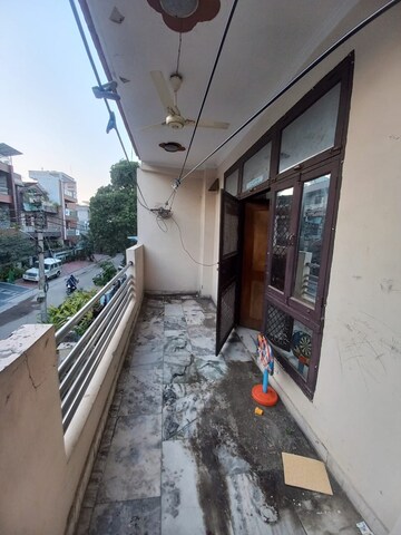 Balcony in 3 BHK Builder Floor at Swaran Jayanti Puram – for Sale