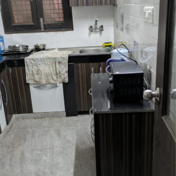 Kitchen in 1 RK Builder Floor at South Extension I – for Rent