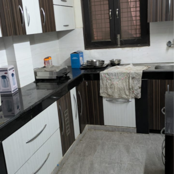 Kitchen in 1 RK Builder Floor at South Extension I – for Rent