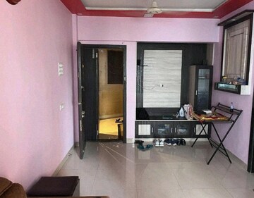 Living Room in 1 BHK Apartment at Supernal Gardens, Kolshet Road – for Rent