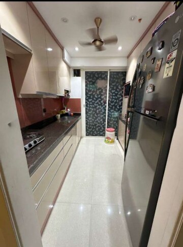 Kitchen in 2 BHK Apartment at Courtyard by Narang Realty and The Wadhwa Group, Unnathi Gardens – for Rent