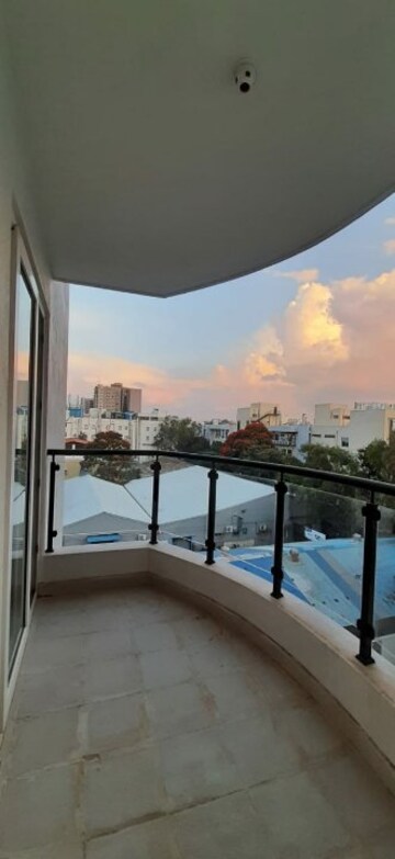 Balcony in 2 BHK Apartment at Vishnu Priya Parimala SkyView, Whitefield – for Rent