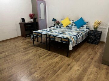 Bedroom in 2 BHK Apartment at Vishnu Priya Parimala SkyView, Whitefield – for Rent