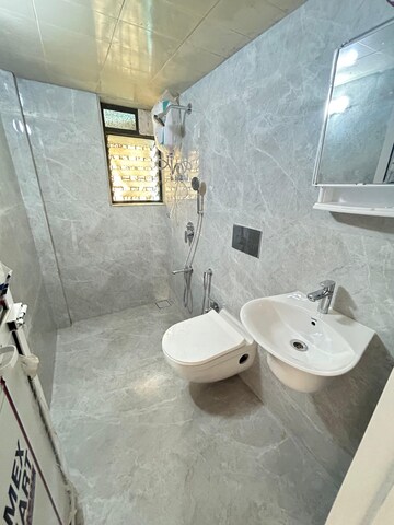 Bathroom in 2.5 BHK Apartment at Chaitanya Shreyas, Andheri West – for Rent
