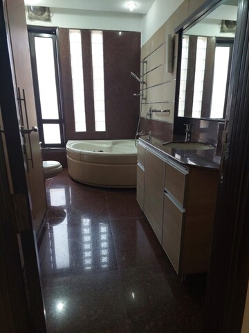 Kitchen in 4 BHK Builder Floor at New Friends Colony – for Rent