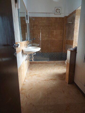 Bathroom in 4 BHK Builder Floor at New Friends Colony – for Rent