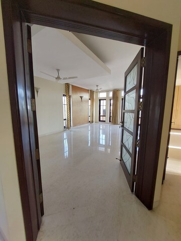 Building Lobby in 4 BHK Builder Floor at New Friends Colony – for Rent