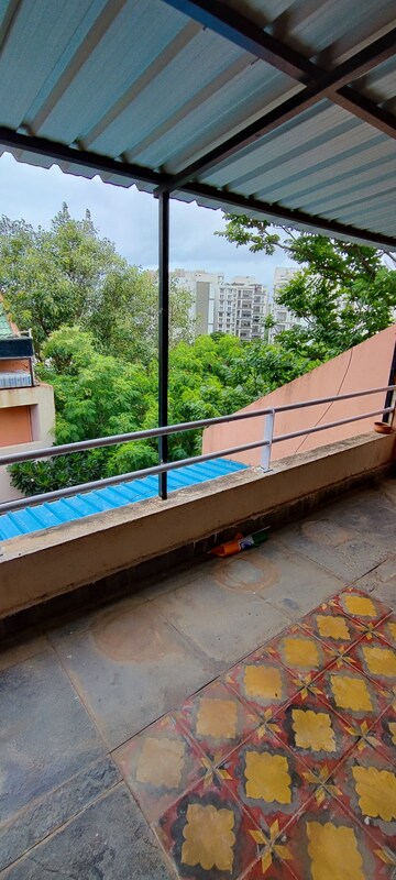 Balcony in 2 BHK Apartment at Chaphalkar Elina Living, Mohammadwadi – for Rent