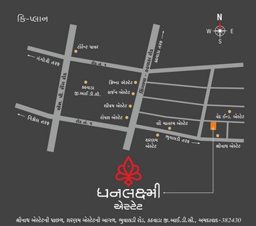  Warehouse – Map Location View at Kathwada - for Rent