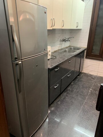 Kitchen in 3 BHK Builder Floor at Jungpura Extension – for Rent