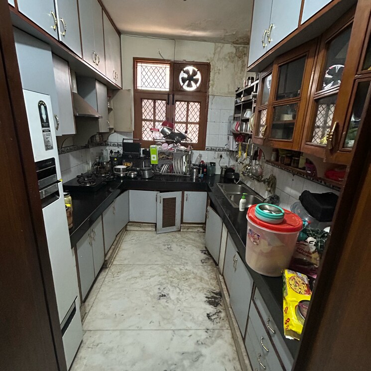 Kitchen, kotla mubarakpur 3 Bedroom 1500 Sq.Ft. Builder Floor In Kotla Mubarakpur Delhi 7951364