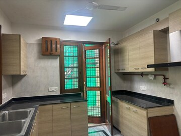 Kitchen in 4 BHK Builder Floor at Chanakyapuri – for Rent