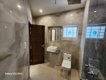 Bathroom in 4 BHK Builder Floor at Nehru Enclave – for Rent