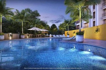 Swimming Pool in 3 BHK Apartment at JP North Barcelona, Mira Road – for Sale