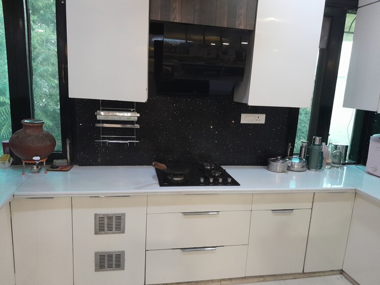 Kitchen, rohini sector 11 4 Bedroom 130 Sq.Mt. Builder Floor In Rohini Sector 11 Delhi 7951512