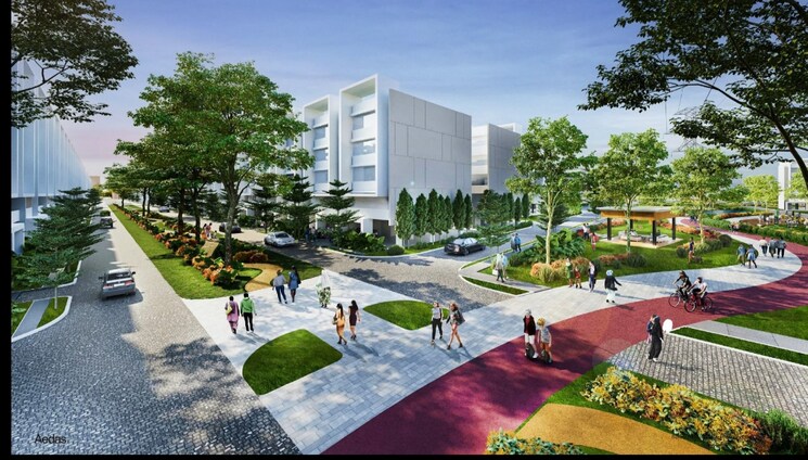 Exterior View, signature-global-daxin-vistas 3 Bedroom 1550 Sq.Ft. Builder Floor In Bhondsi Gurgaon 7951586